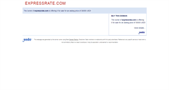 Desktop Screenshot of expressrate.com